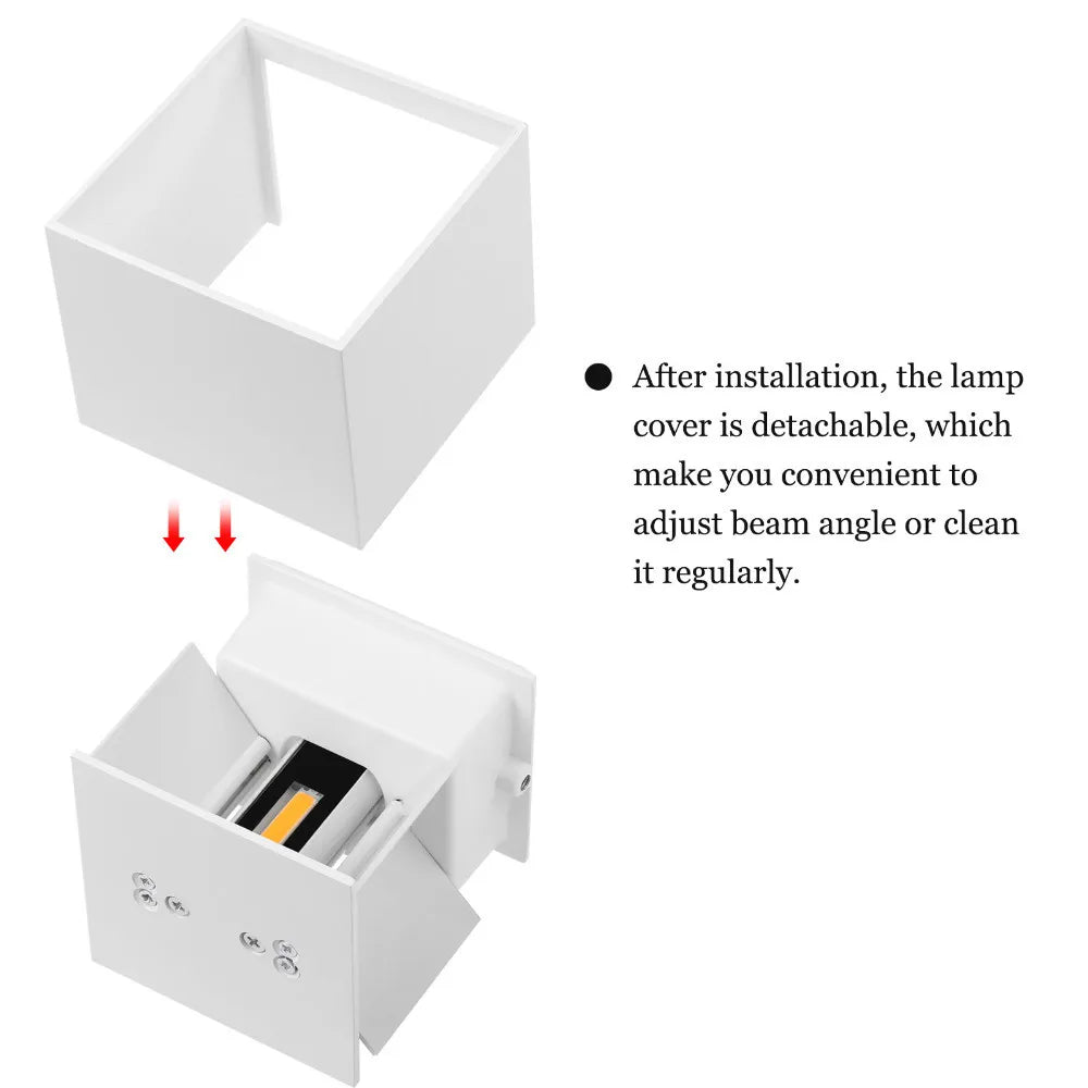 LED 12W Wall Light Outdoor