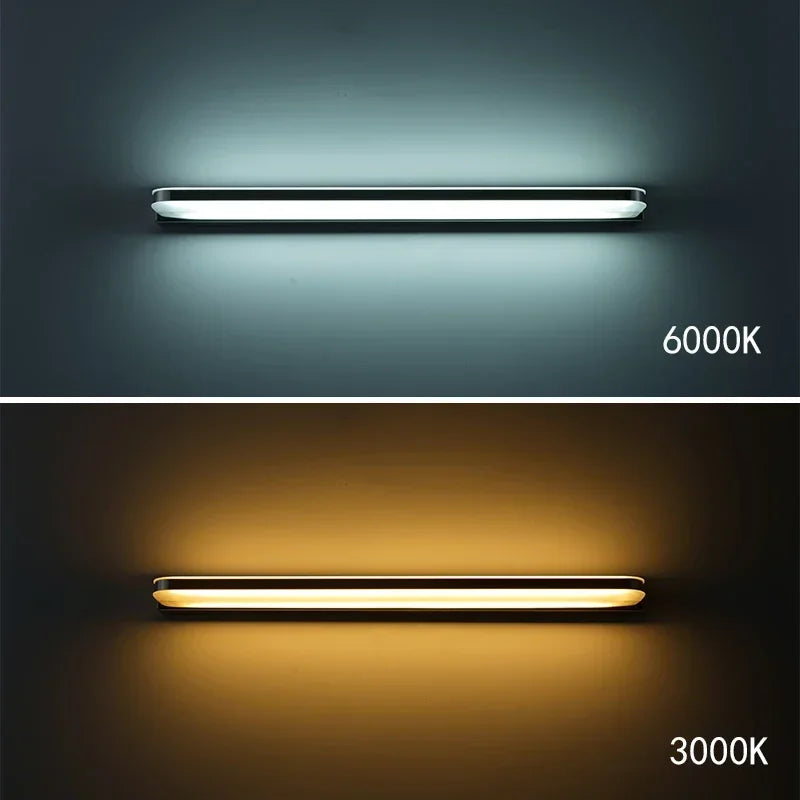 LED Bathroom Light Stainless Steel