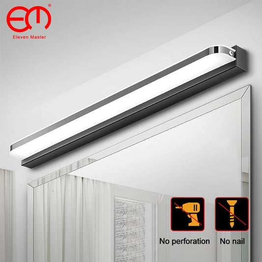 LED Bathroom Light Stainless Steel