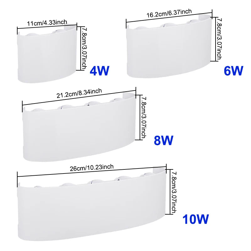 LED Wall Light Waterproof I