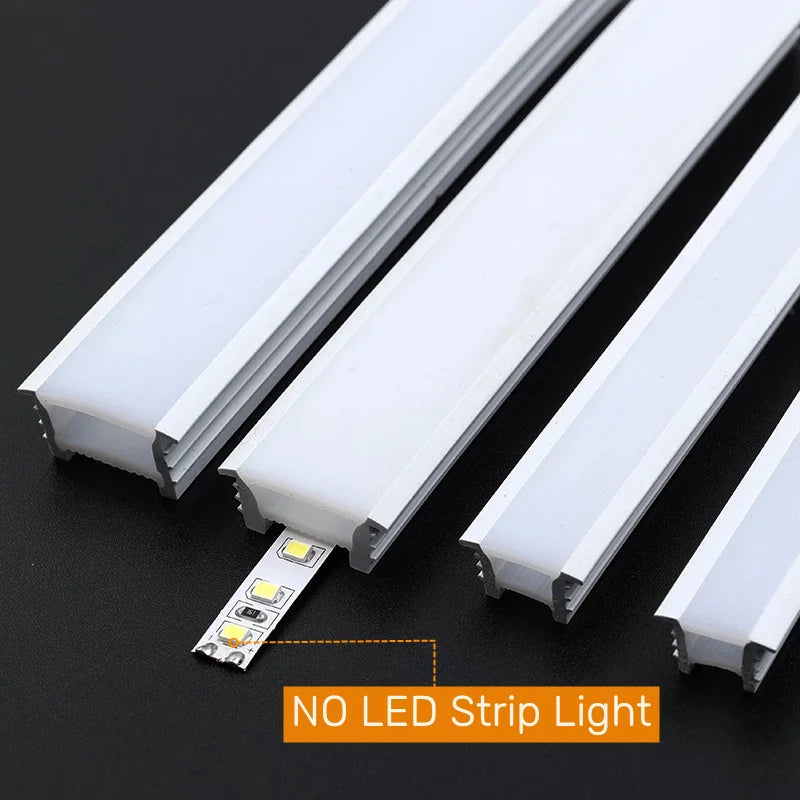 LED 4-10 m/pcs Recessed  Strip Lights