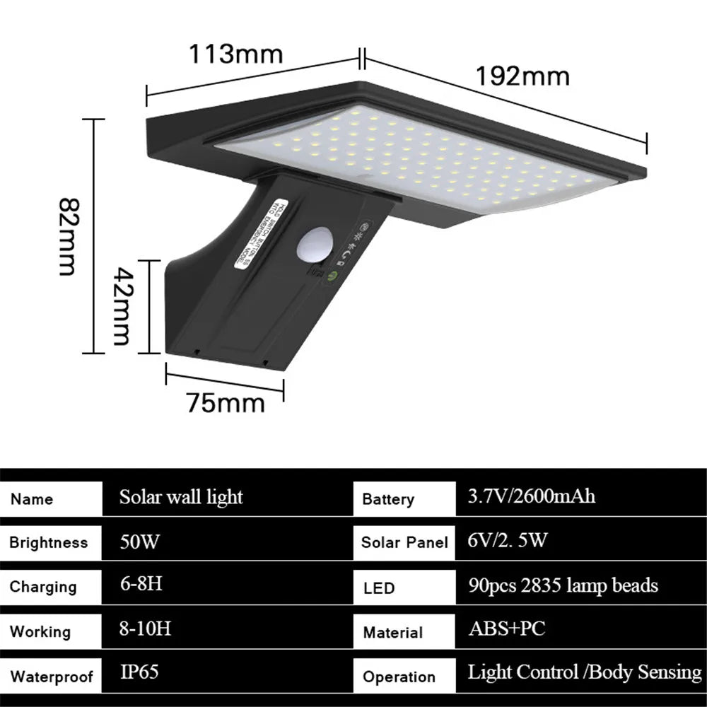 LED Solar Outdoor Lamps